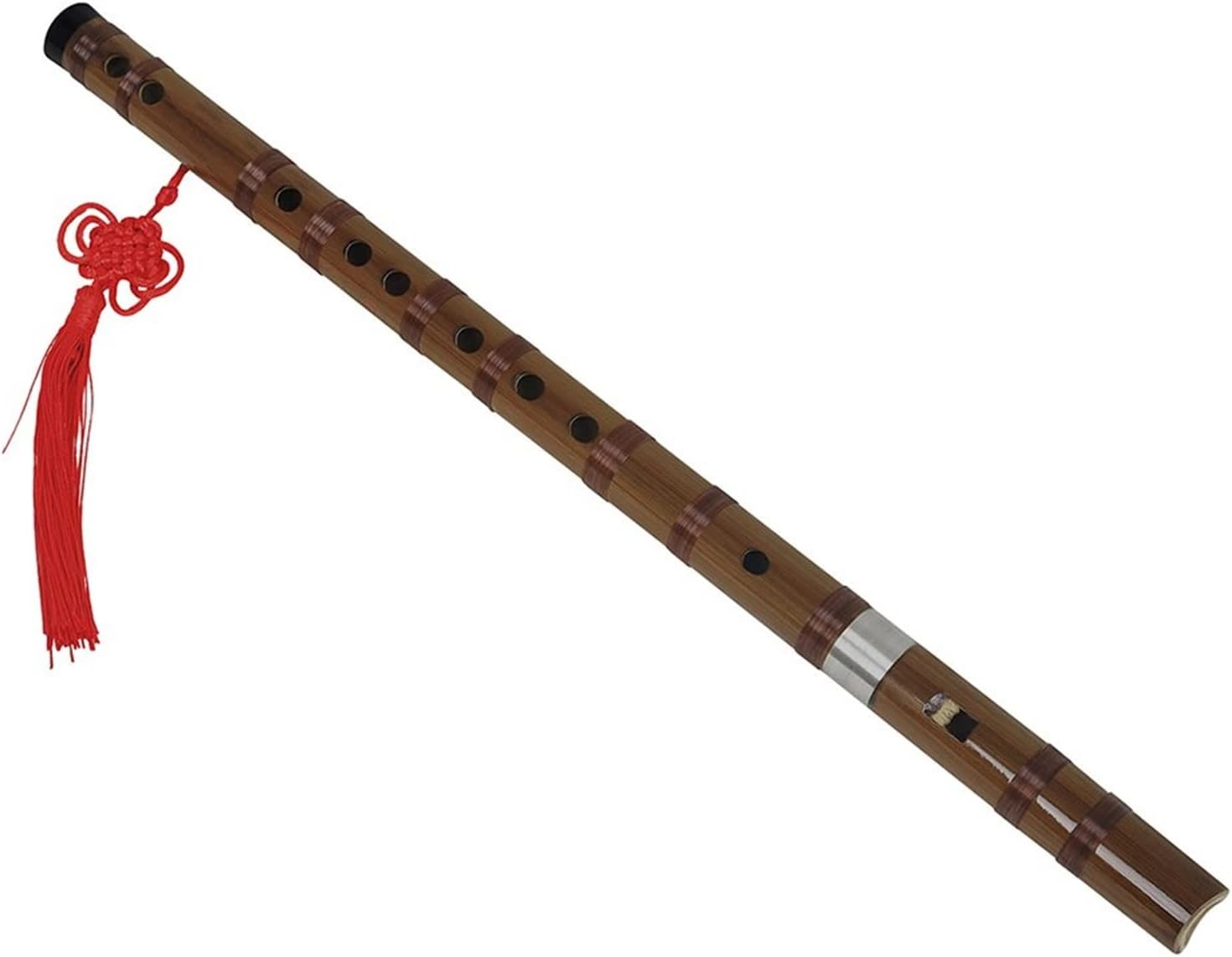 Woodwind Flute C D E F G Key Chinese Traditional Musical Instrument Bitter Bamboo Flute (Color : E Key)
