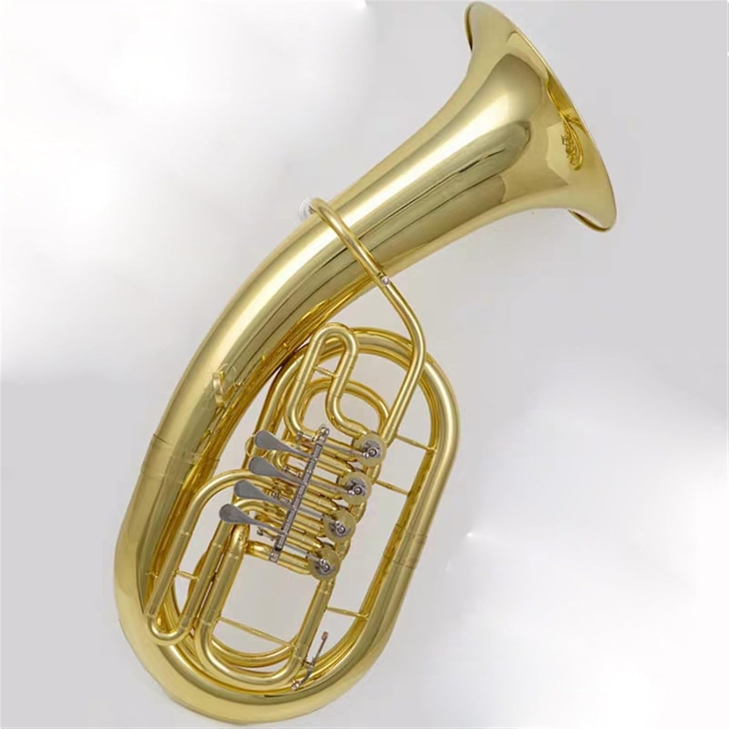 Beginner euphonium B-flat Three-key Alto Horn Four-key Euphonium Tuba Brass Instrument Team Performance(Four-key)
