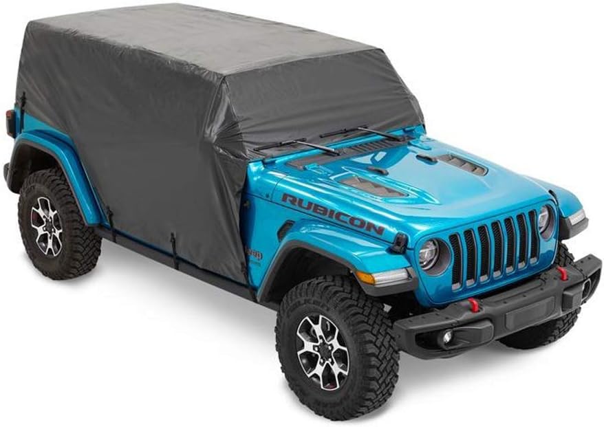 All Weather Trail Cover - '07-18 Wrangler JK/'18-21 JL 4-Door (Black)