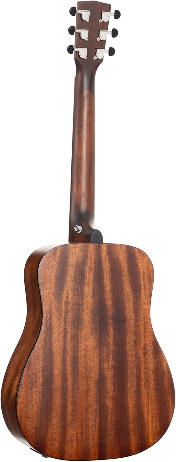 Cort EARTHGO-OPBB Earth Go HyVibe H2 Acoustic Electric Guitar Open Pore Brown Burst w/Bag