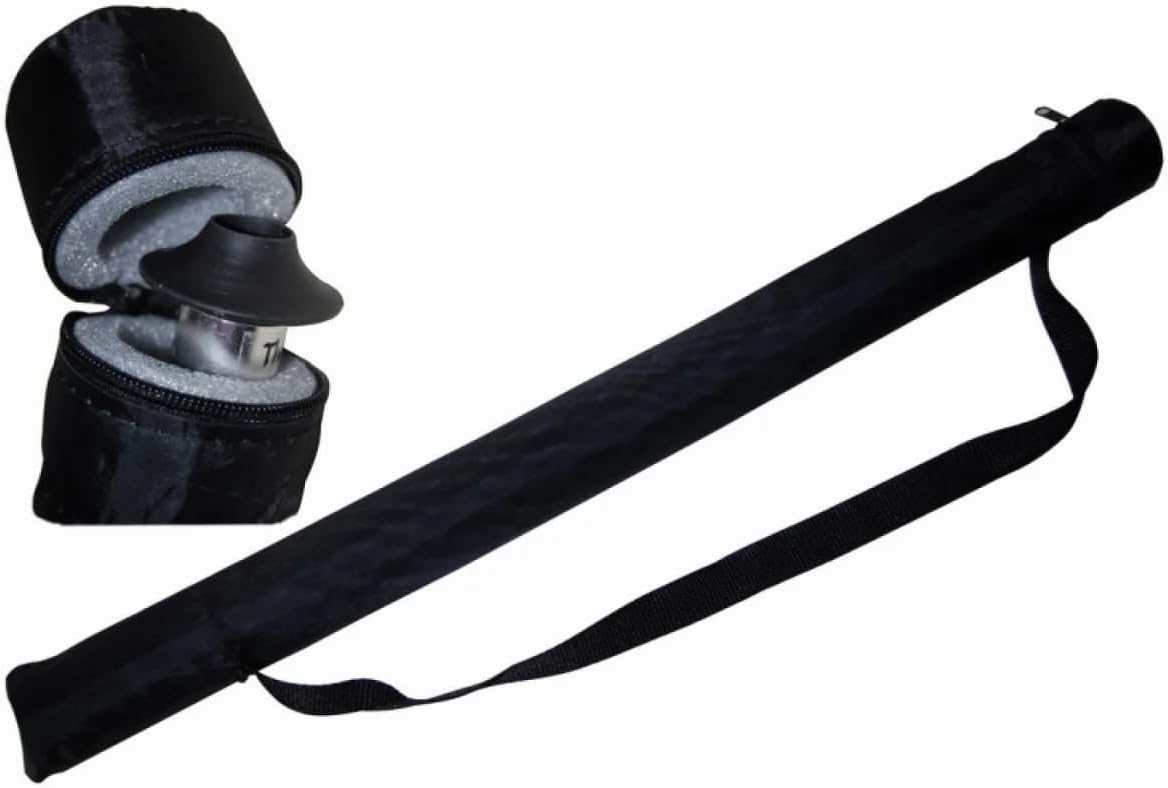 Turkish Reed, Bamboo Nay Nay Woodwind Flute with Protective carry Case (Broom (Re)= 58cm/23'')