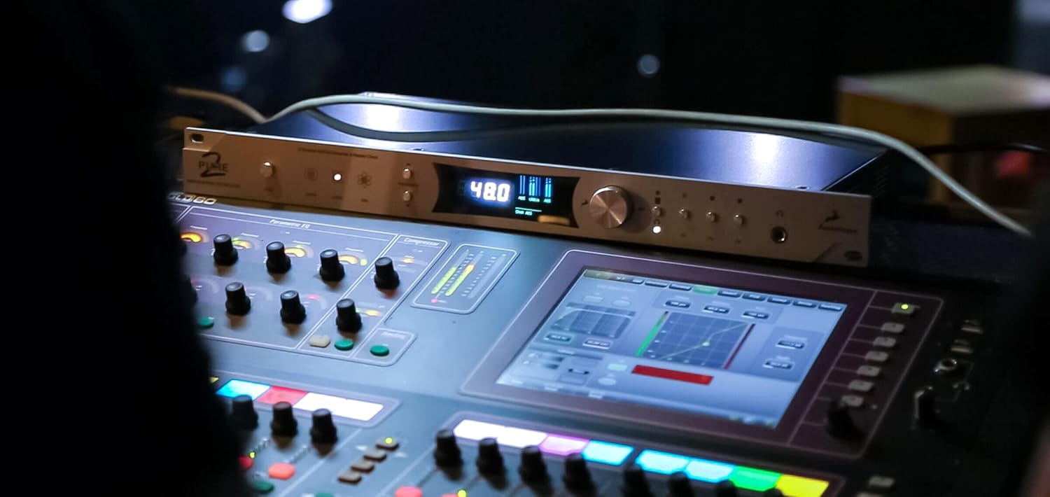 Antelope Audio Pure2 Dual High-End Mastering AD/DA Converter with Acoustically Focused Clocking (AFC) Technology, Portable USB DAC Architecture — Digital to Analog Audio Converter for PC & Windows/MAC