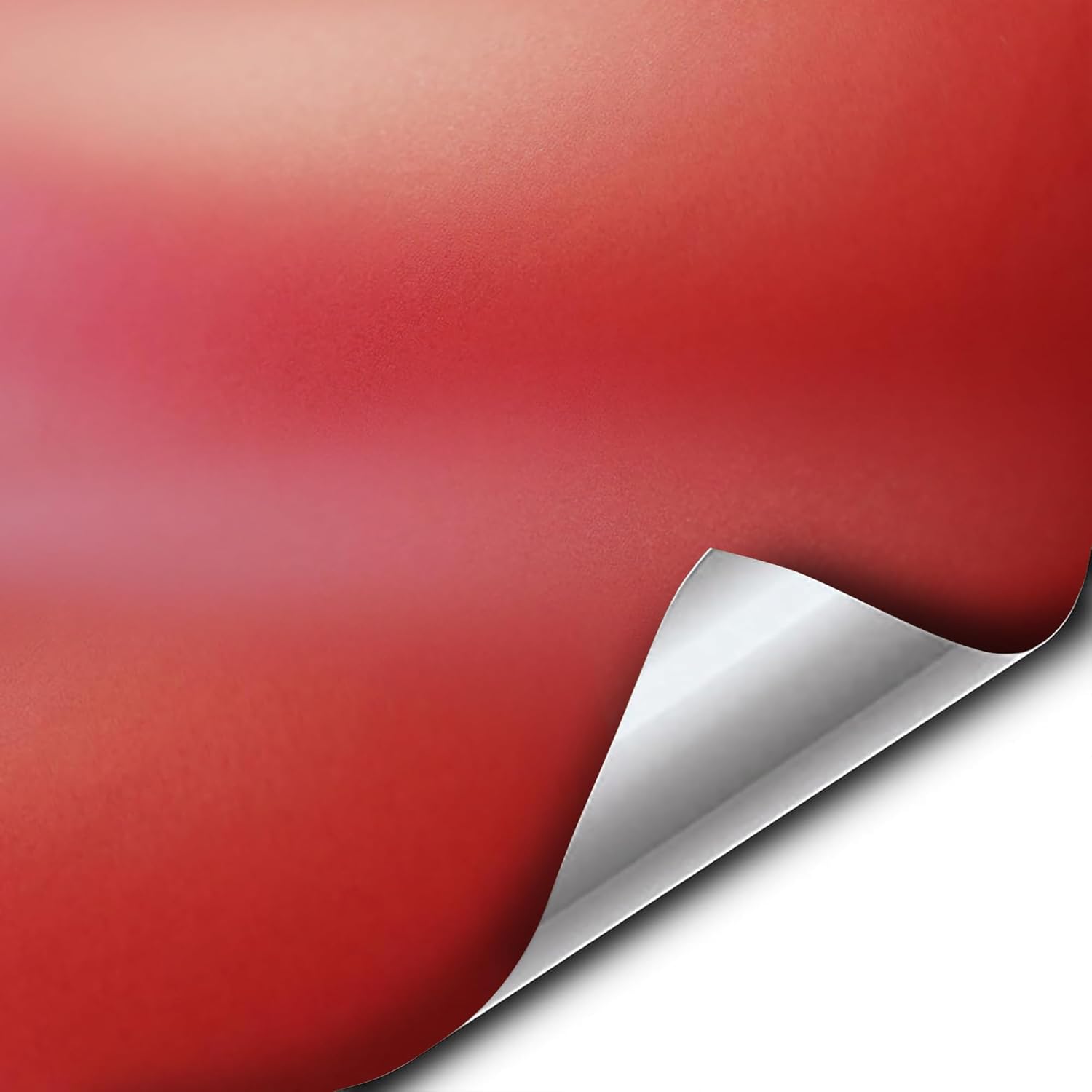 VViViD Satin Matte Red Vinyl Wrap Roll with Air Release Technology (50ft x 5ft (Full Car Wrap Roll))