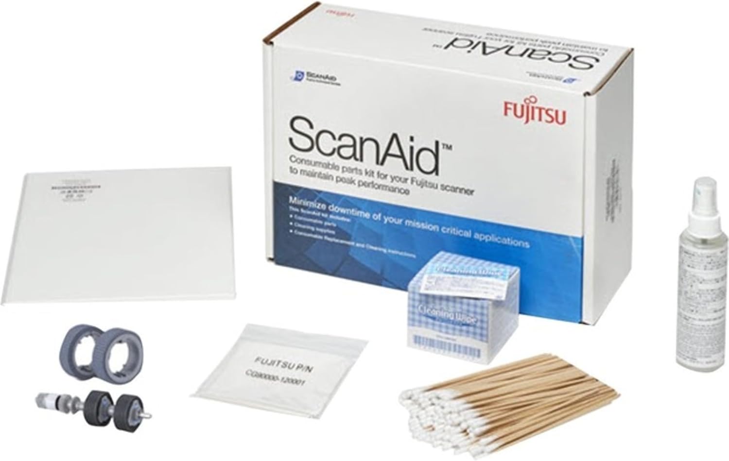 Manufacturer's Genuine ScanAid Kit fi-8170, Cleaning Supplies & Replacement Parts