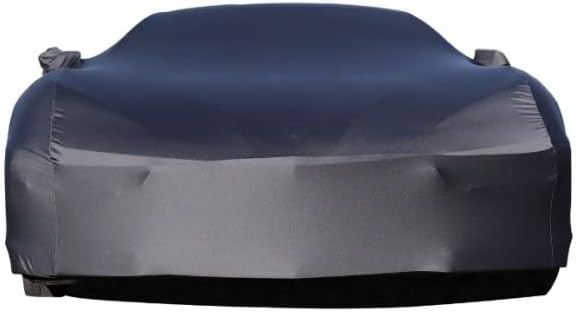 C8 Corvette HIGH END Onyx Black Satin Custom FIT Stretch Indoor CAR Cover FITS: All C8 2020 and Later CORVETTES