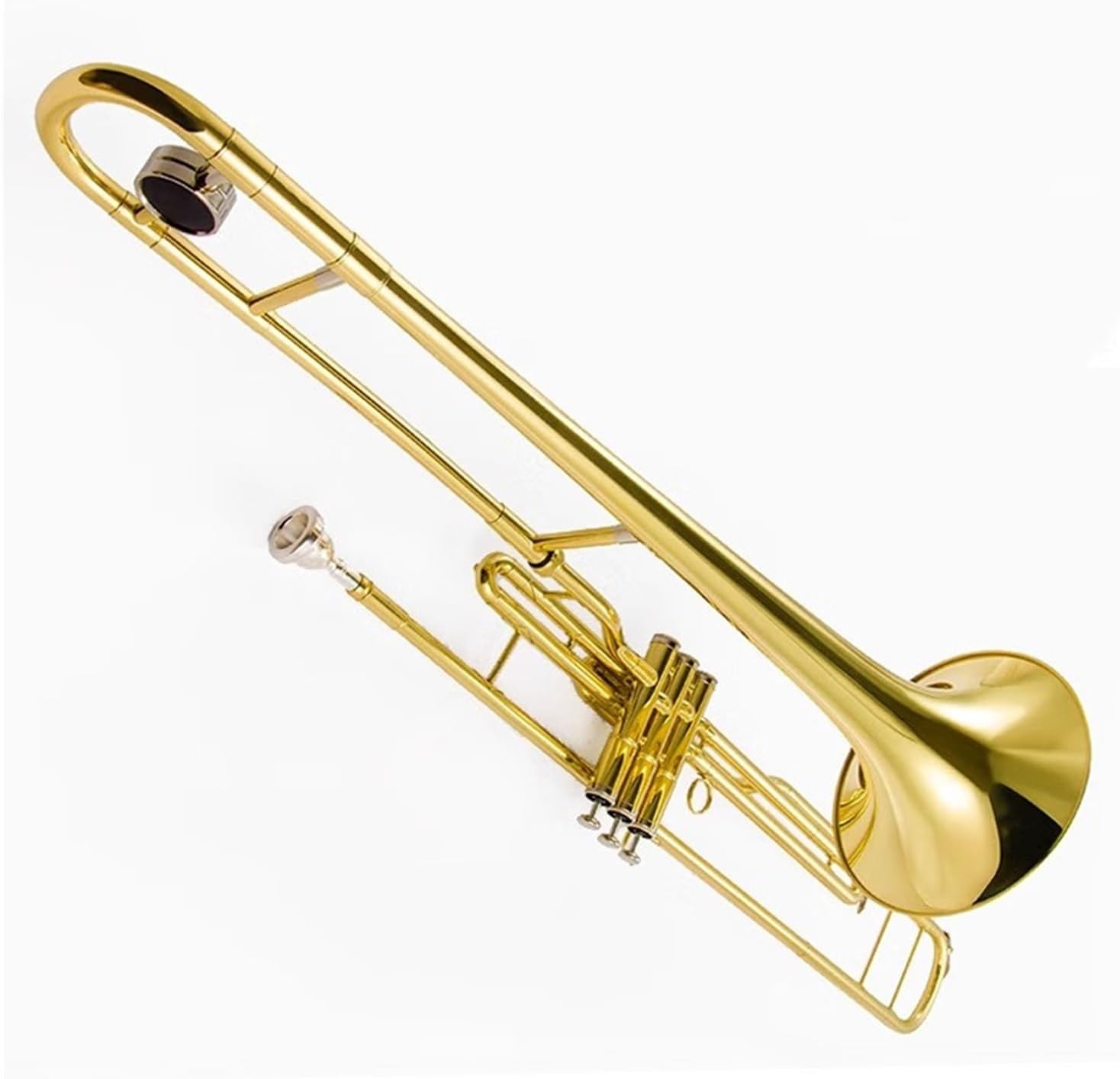 Adult Trombone Instrument Suitable For Beginners Upright Trombone B Flat Instrument Professional Performance