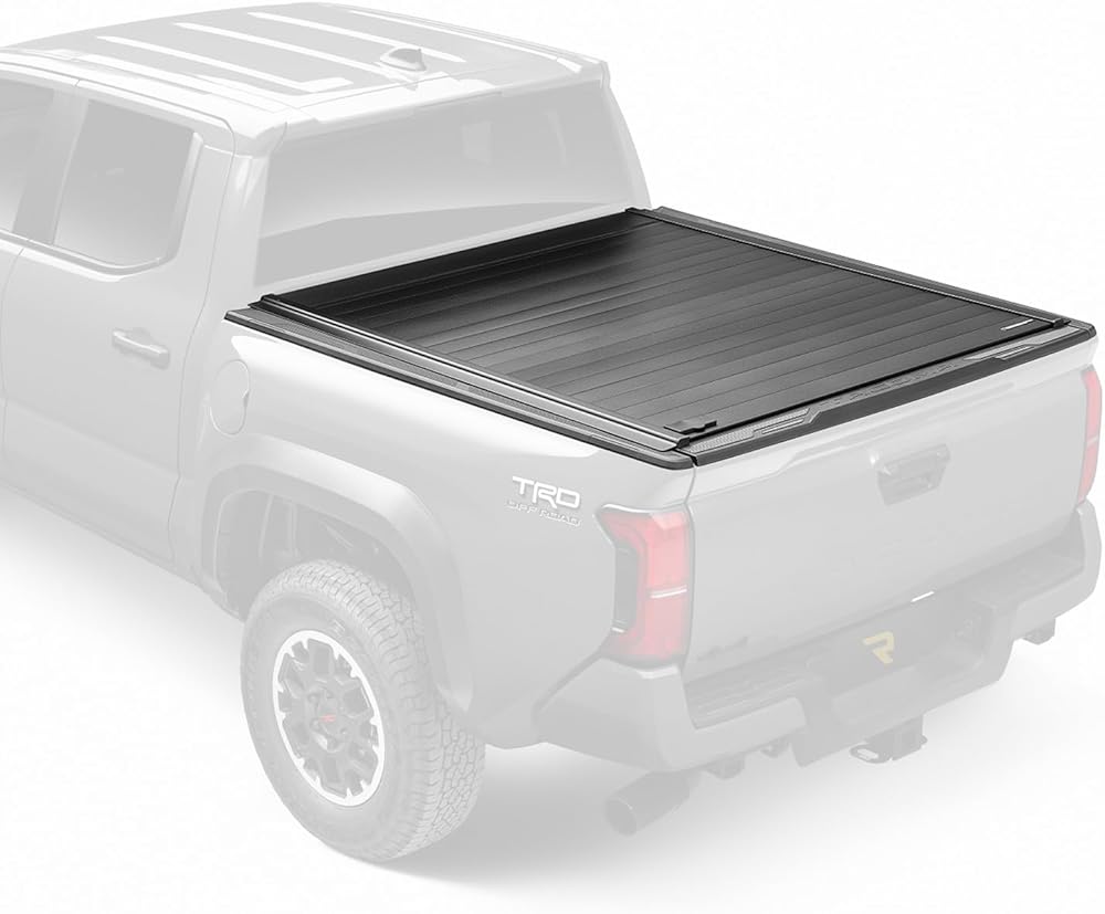 RealTruck Retrax RetraxPRO MX Retractable Truck Bed Tonneau Cover | 80482 | Fits 2019 - 2025 Chevy/GMC Silverado/Sierra, w/ MultiPro/Flex tailgate (w/o factory side storage boxes) 6' 7