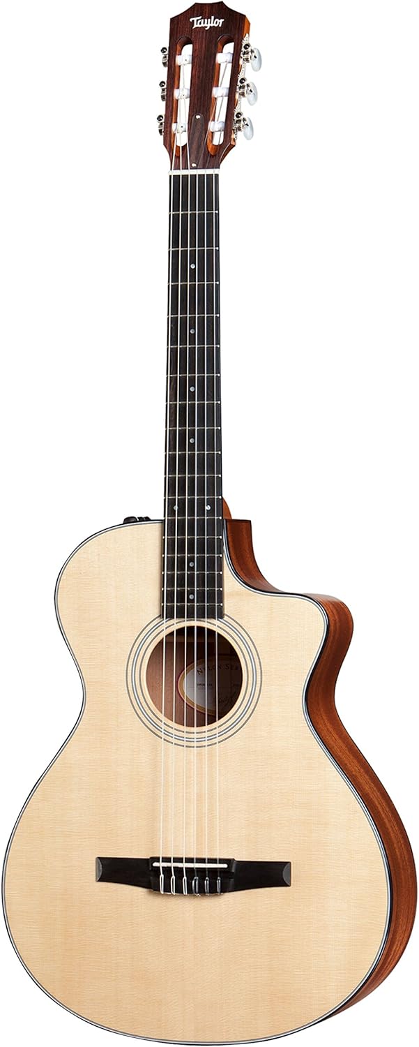 Taylor 312ce-N Nylon String Grand Concert, Sapele