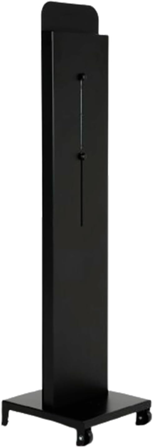 M&T Displays Handsfree Touchless Foot Operated Refillable Hand Sanitizer Dispenser Station 1000 mL. (33.8 oz.) for Liquid/Lotion Soap or Sanitizing Products Floor Standing (Black)