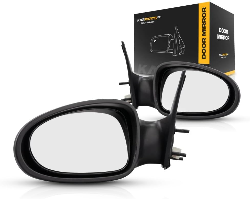 For Nissan Altima 2005 2006 Door Mirror Driver and Passenger Side | Pair | Power | Non-Heated | Paint To Match | S/SE Model | Replacement For NI1320156, NI1321156 | 96302ZB080, 96301ZB080