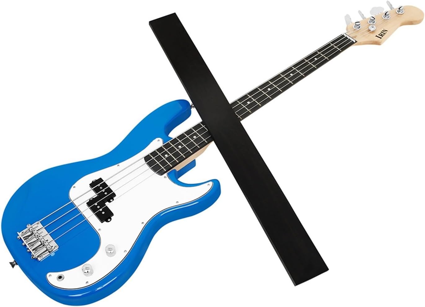 Unfinished Guitar making material 4-string Bass Fingerboard Ebony Neck Electric Guitar Accessories