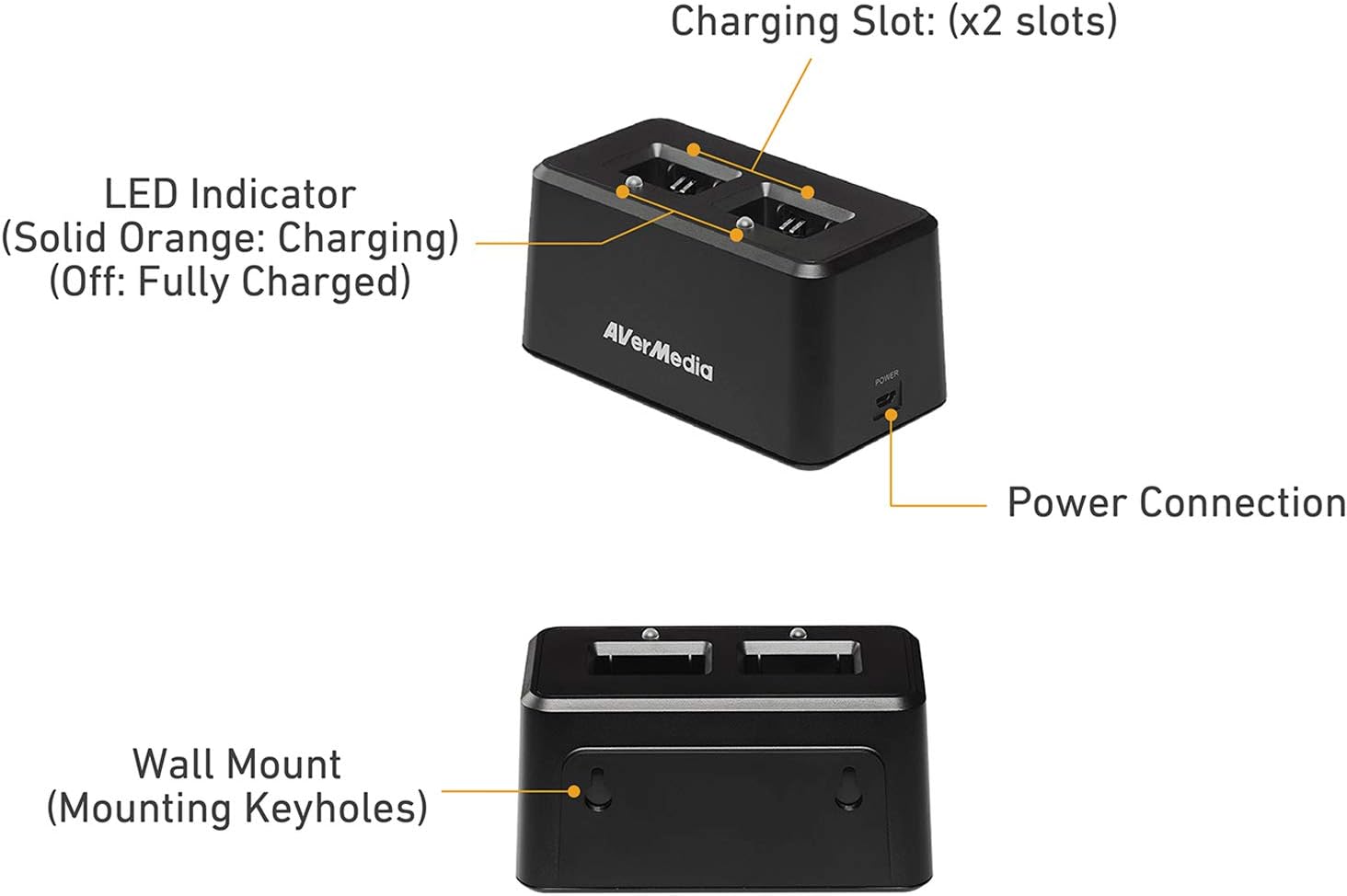 AVerMedia AverMic AW315 Wireless Teacher Microphone. TAA and NDAA Compliant