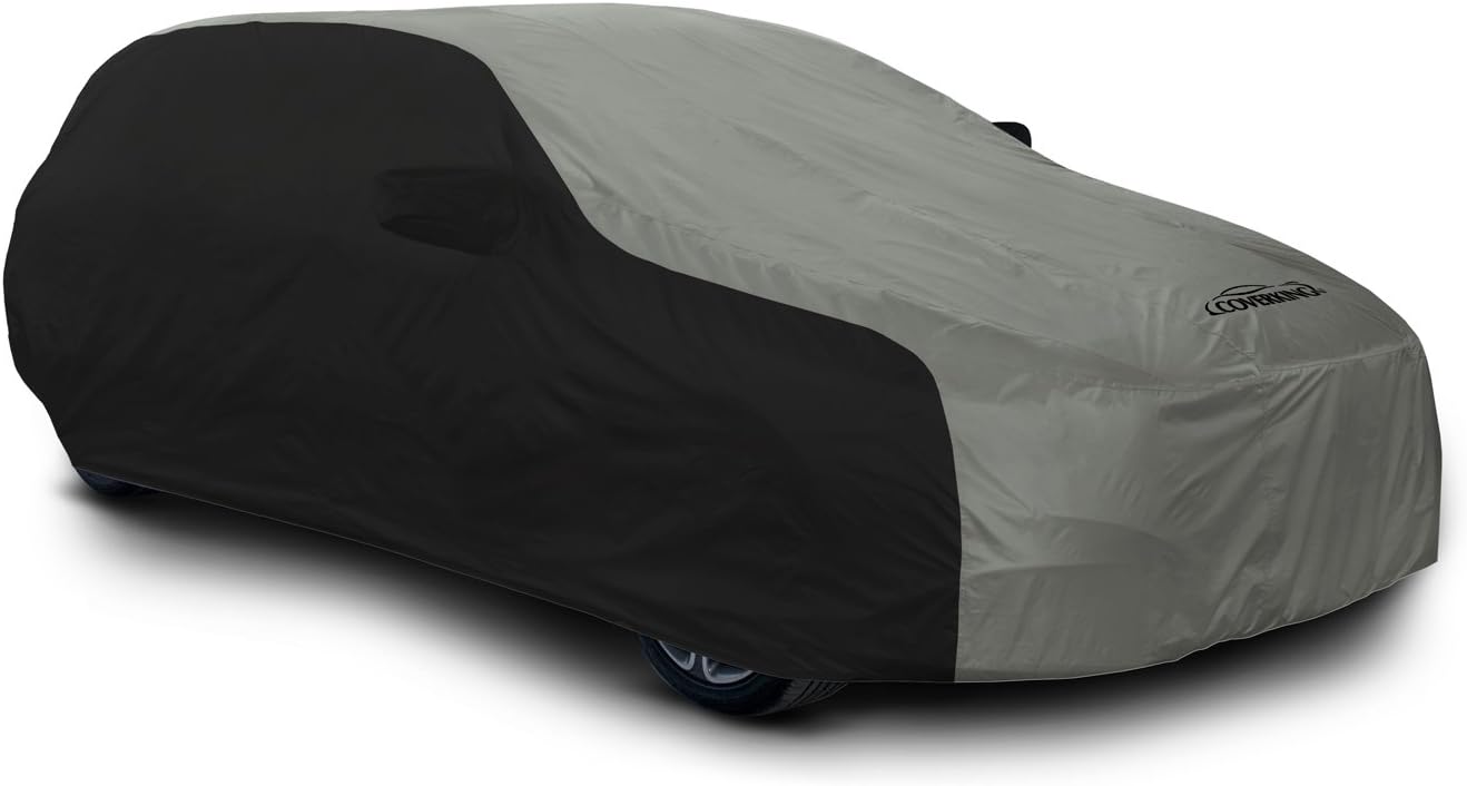 Coverking Custom Fit Car Cover for Select Scion xB Models - Stormproof (Gray with Black Sides)