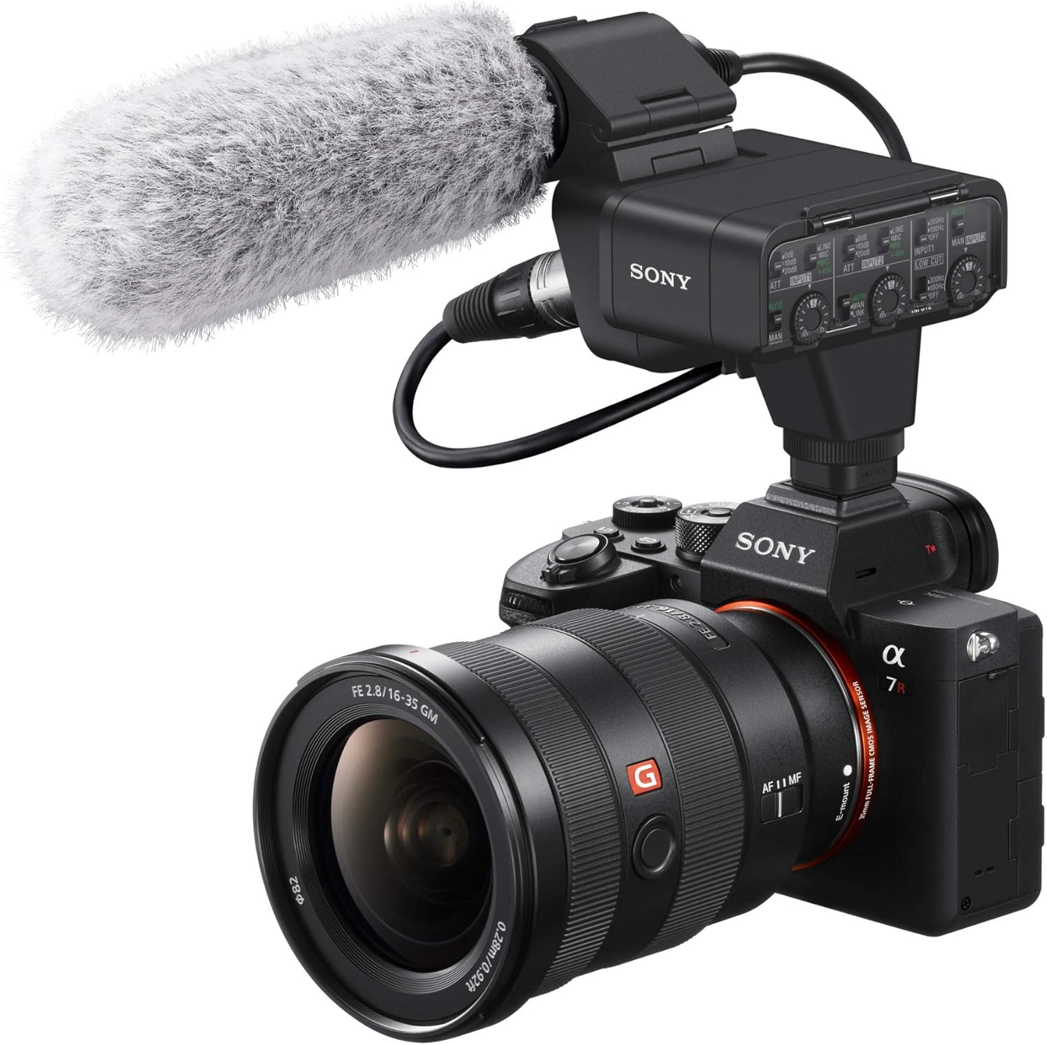 Sony Digital XLR Adaptor Kit with Microphone - XLR-K3M