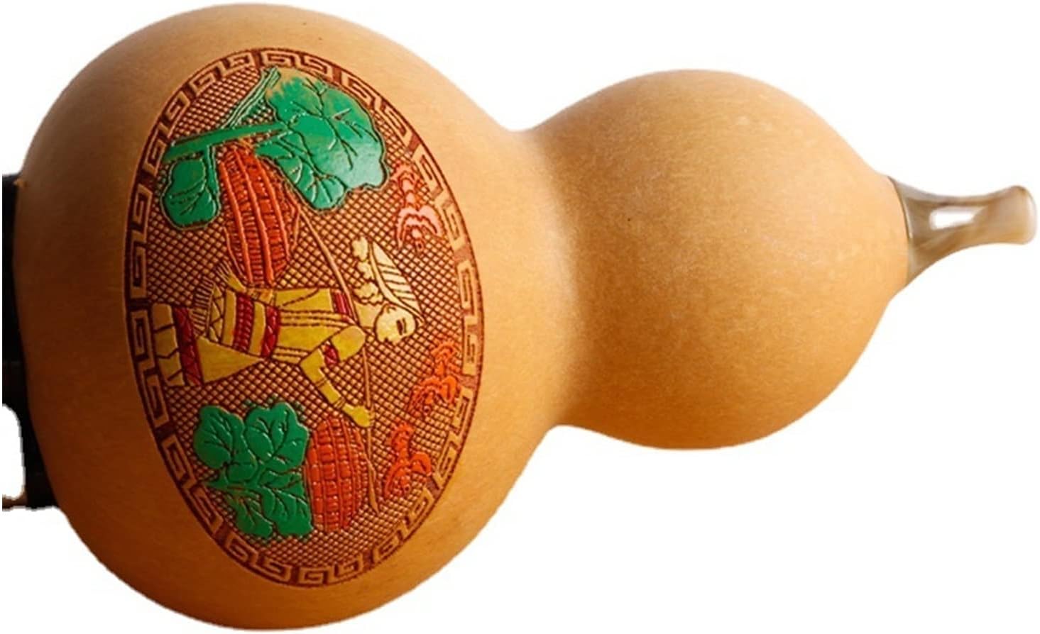 FLFL Hulusi Musical Instrument Mahogany Hulusi Set for Beginners