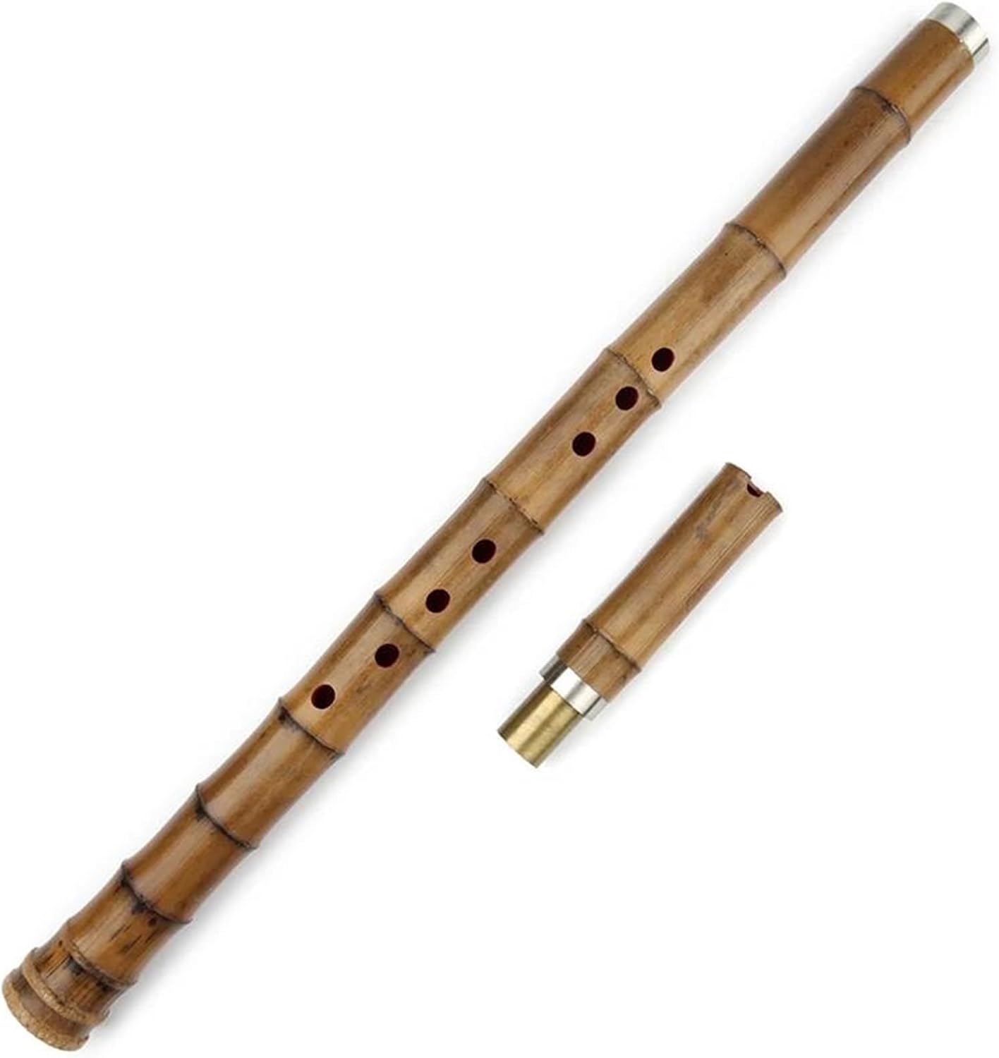 Traditional Flute G F Key Vertical Handmade Woodwind Musical Instrument Called(F key two section)
