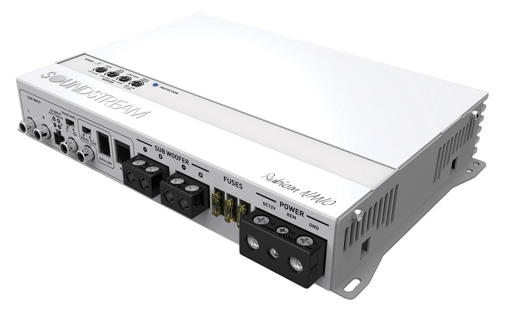 Soundstream MR1.2000D Rubicon Nano 2000W Class D Monoblock Marine Amplifier (Renewed)