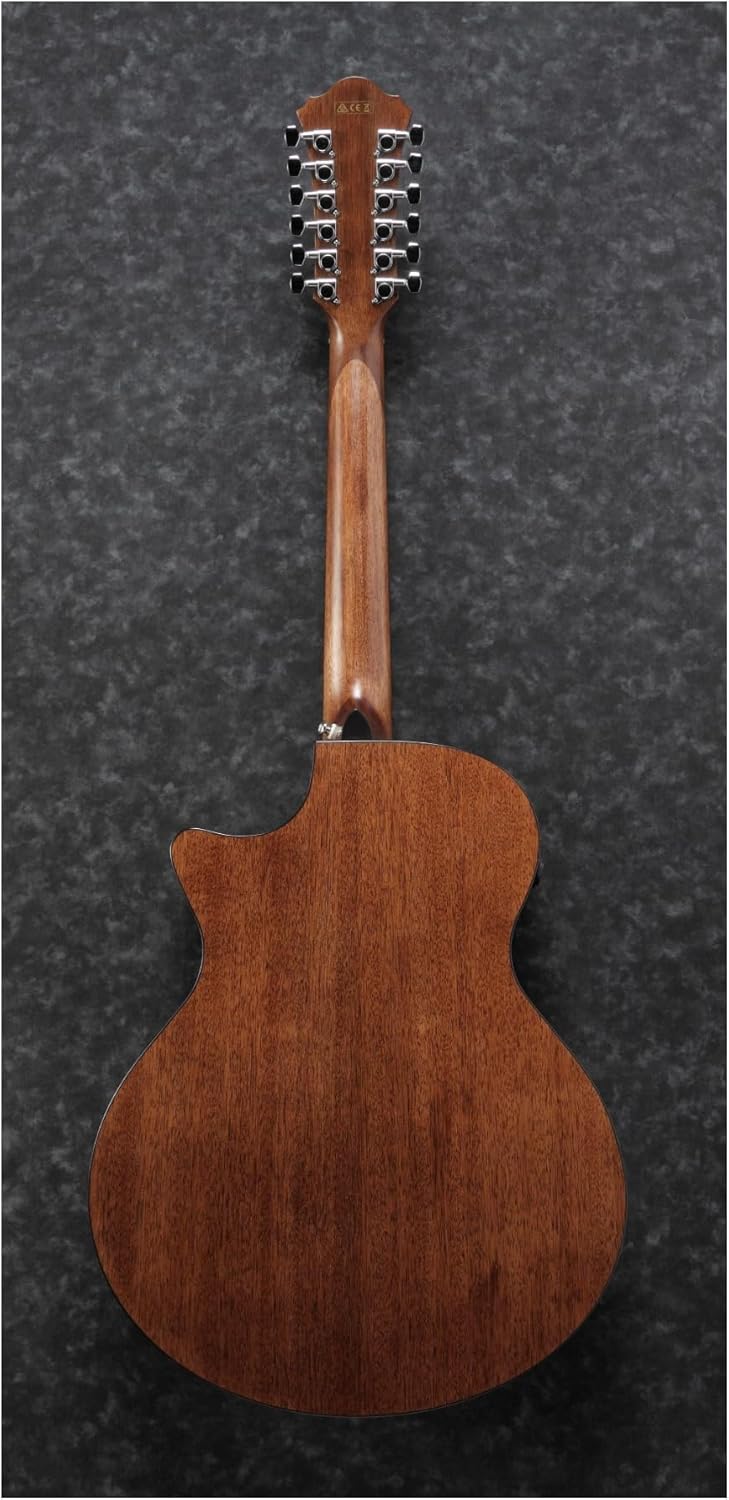 Ibanez AE2912 12-string Acoustic-electric Guitar - Natural Low Gloss