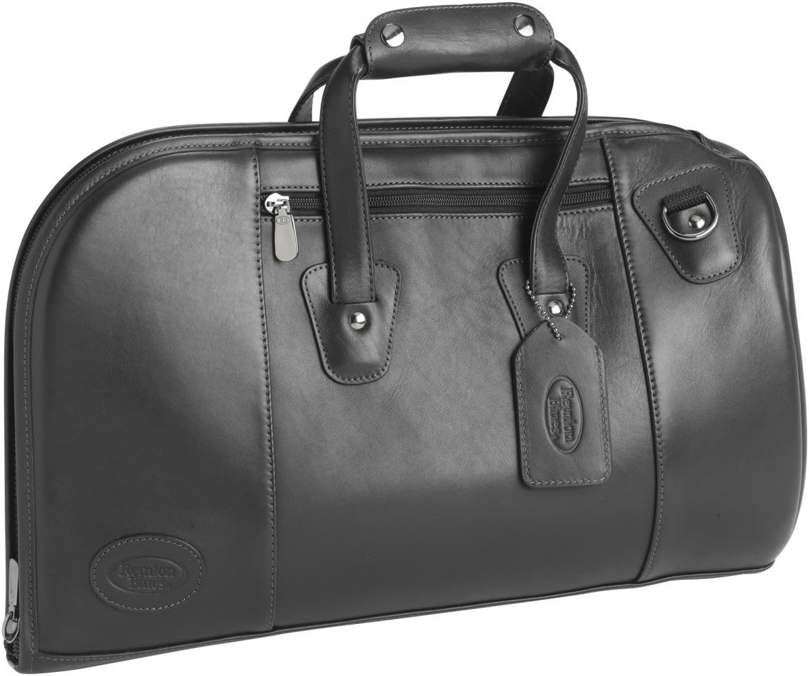 Reunion Blues Flugel Horn Bag, Black Leather