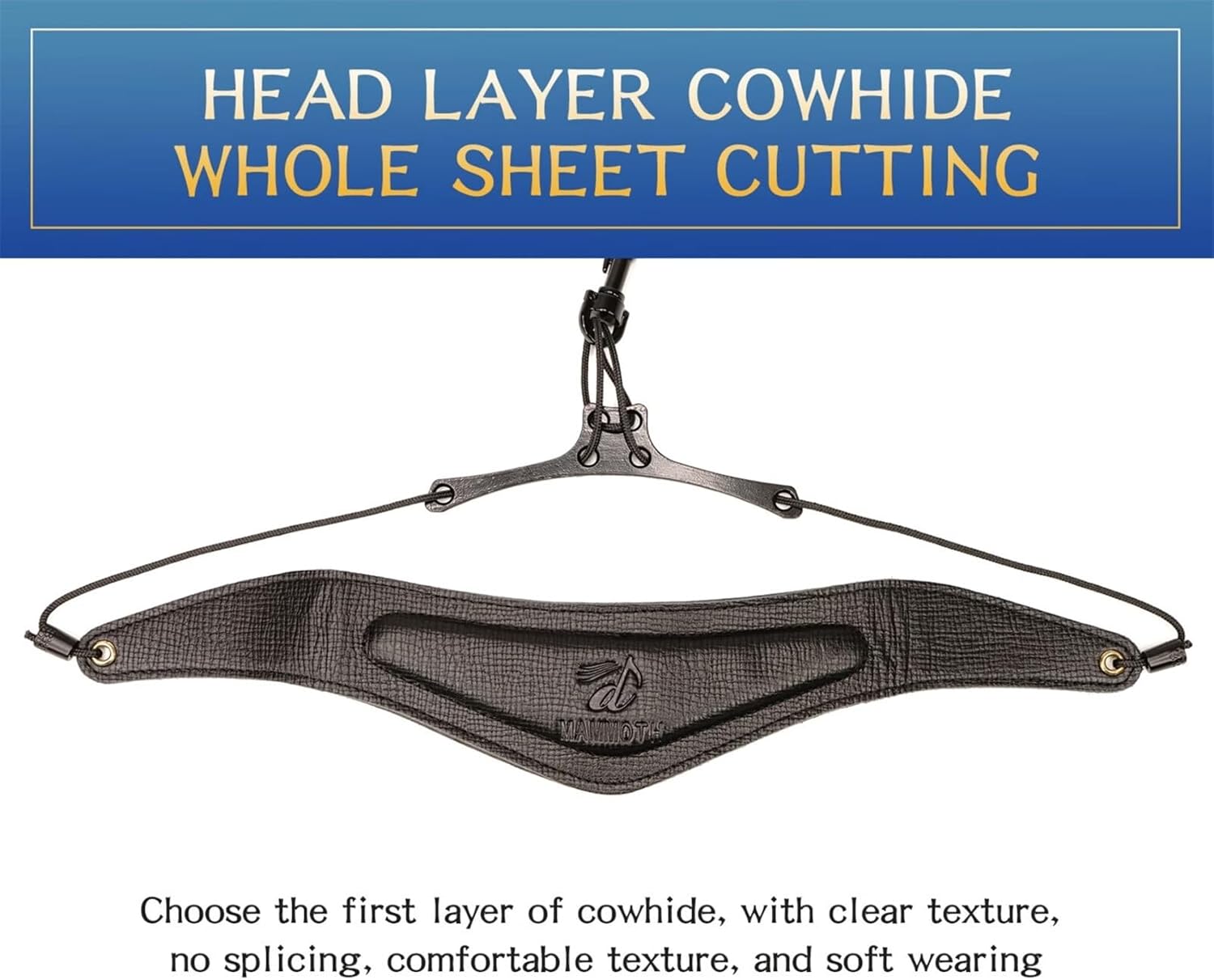 Saxophone Strap Alto Saxophone Electric Wind Instrument Strap Universal Cowhide Neck Strap For Adults saxophone accessories kit