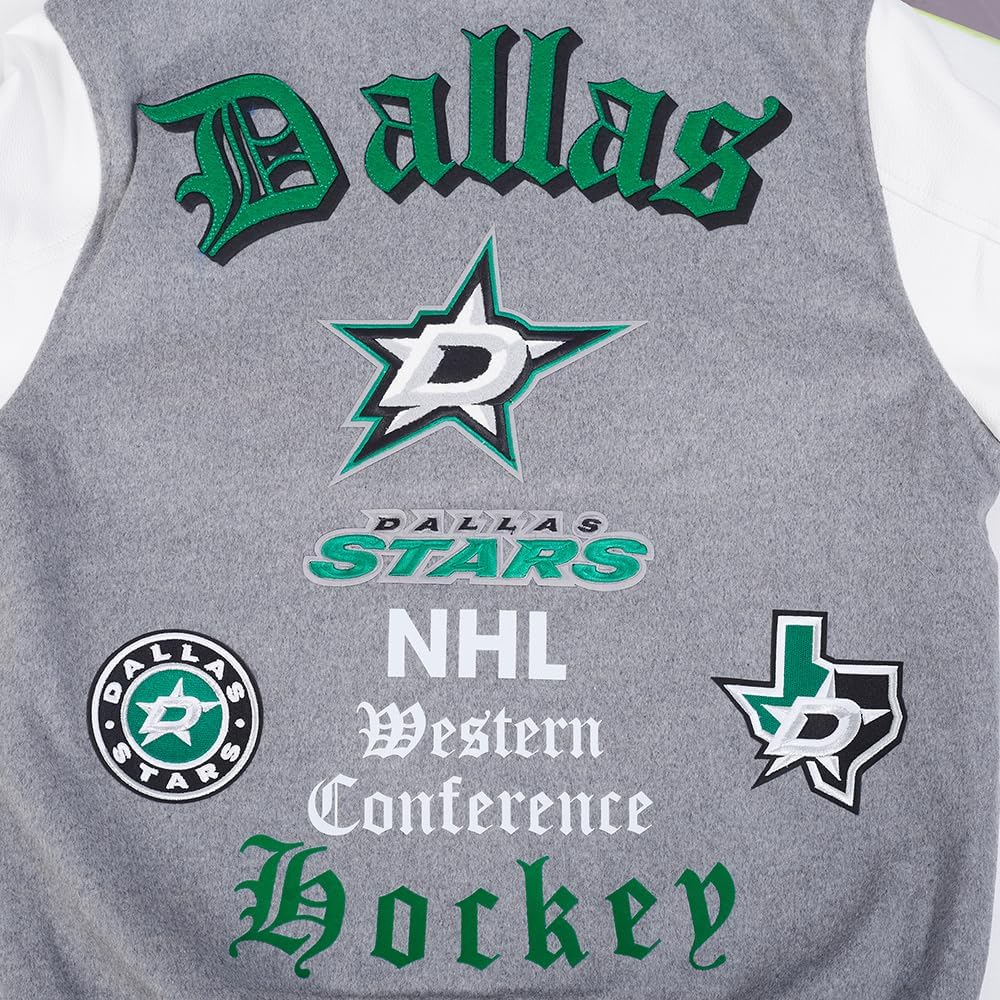 Pro Standard Mens NHL Old English Varsity Jacket