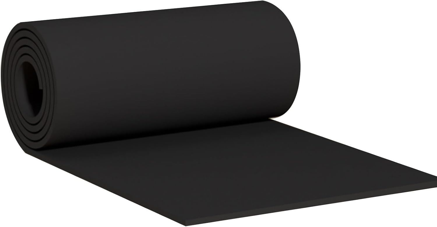 Generic Rubber Car Parking Protector, Garage Wall Protector, High Density Foam, Self Adhesive, Soundproof Sheet