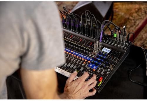 Zoom LiveTrak L-20-20-Input Digital Mixer & Multitrack Recorder + 2x Zoom ZDM-1 Podcast Mic Pack + USB Card Reader, SD/microSD + Xpix Balanced Interconnect, 1/4 inch TRS + Dual RCA Cable + More