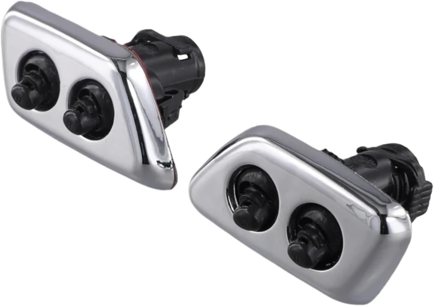 Headlight Cleaning Nozzle Compatible with Chrysler 300C 2004 2005 2006 2007 2Pcs Front Headlight Washer Nozzle Jet Cleaning Spray Pump DA805833AA