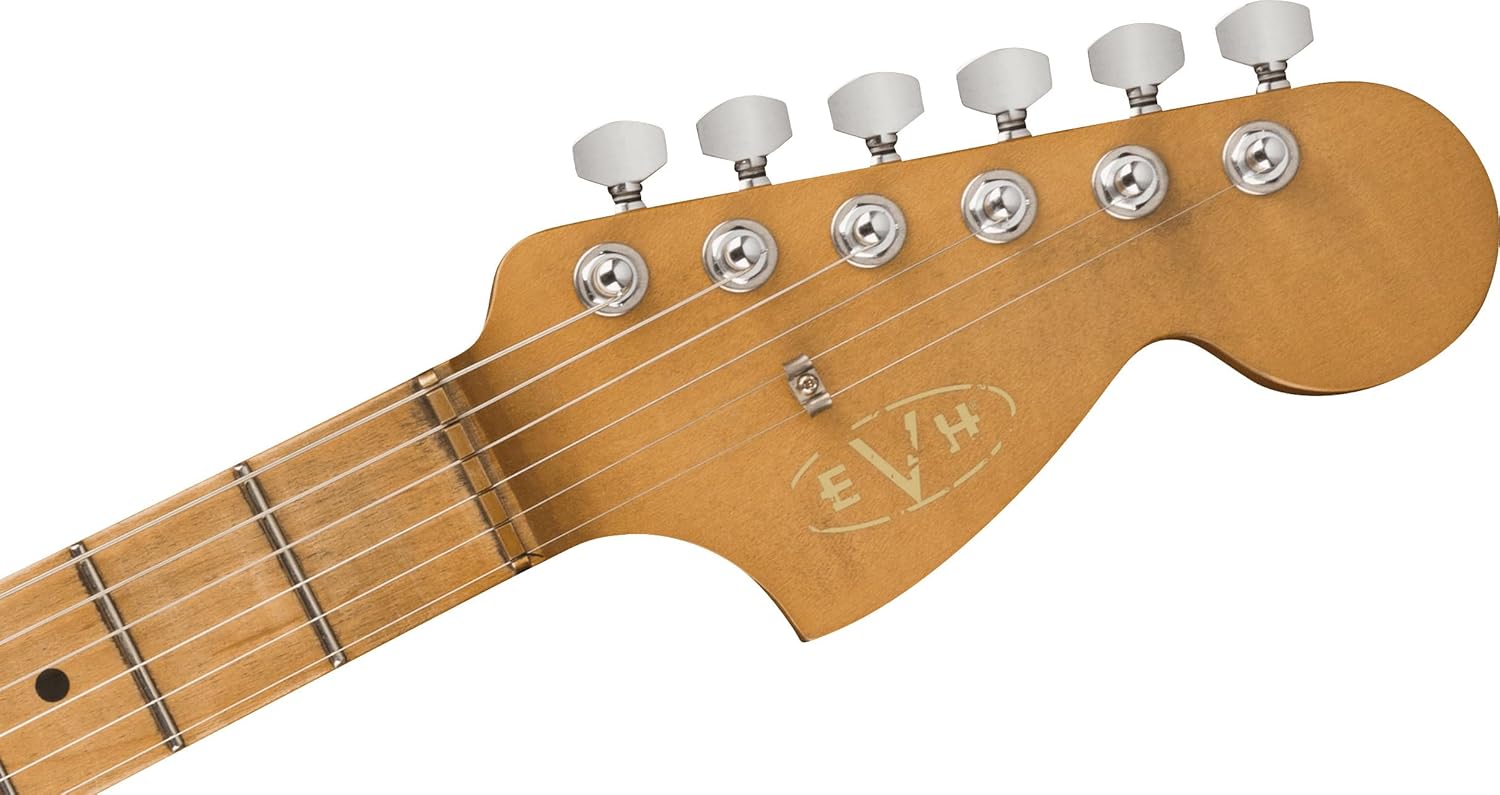 EVH Striped Series '78 Eruption Electric Guitar - Black/White