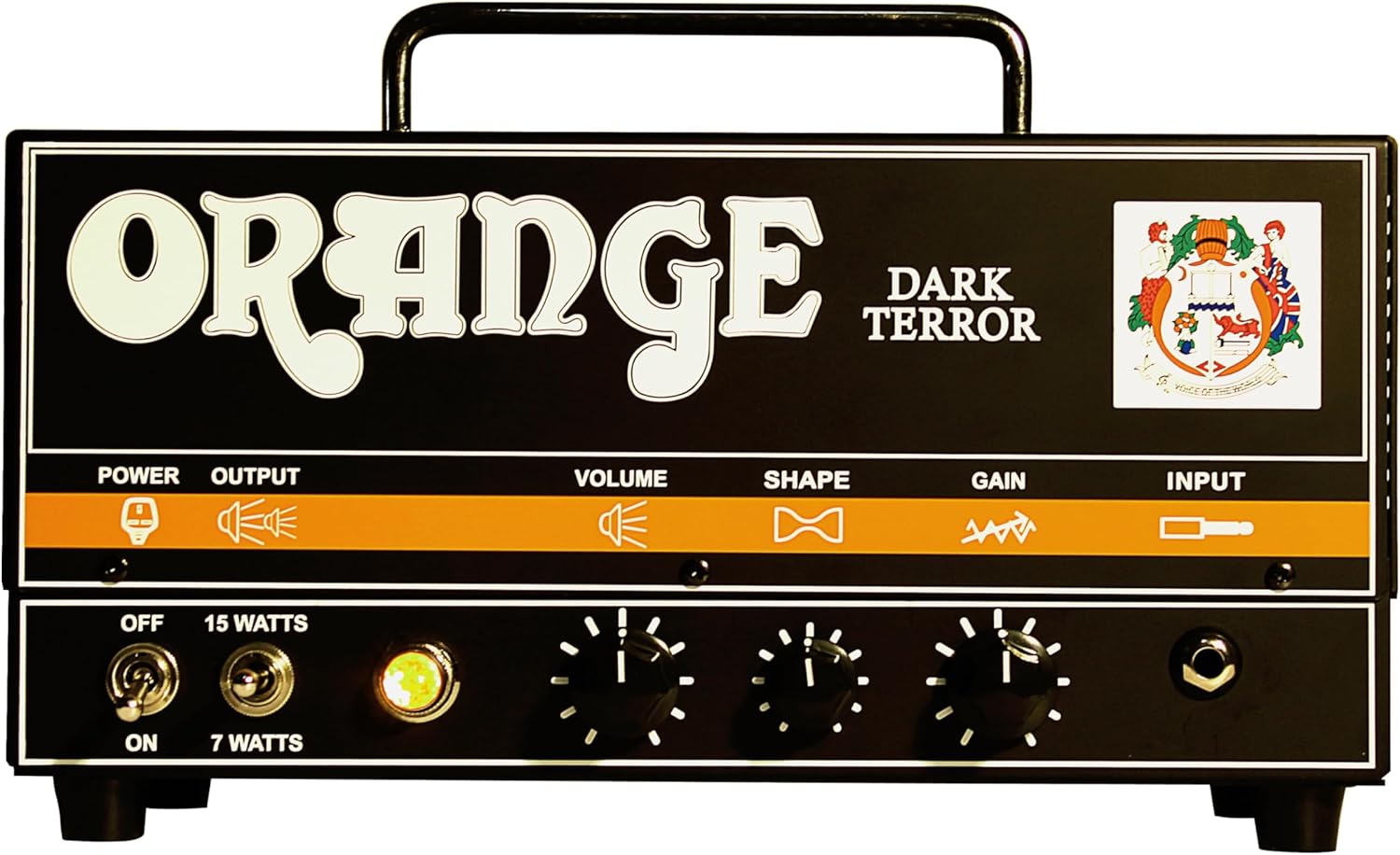 Orange Dark Terror High Gain Amp Head 15 Watts with Fx Loop