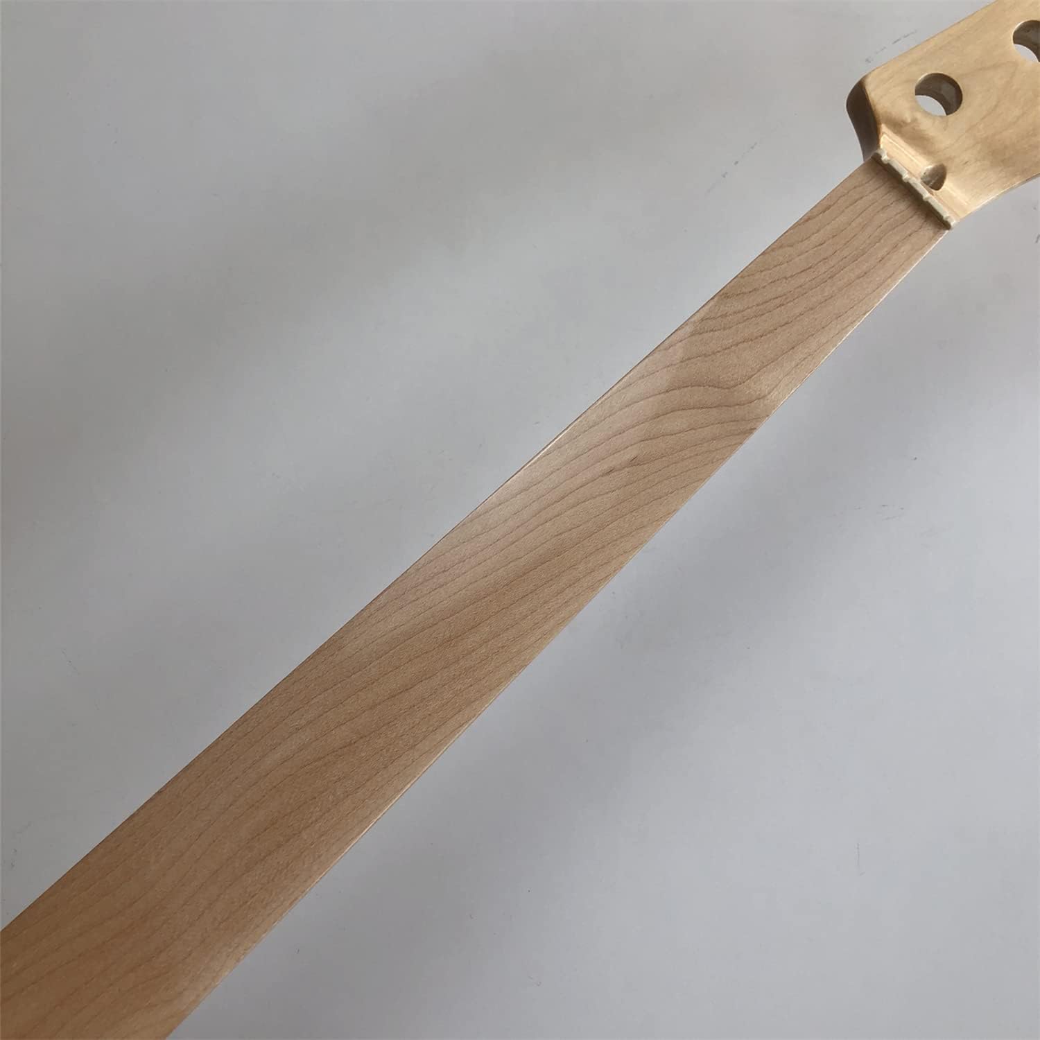 NETANCE Fretless Electric Bass Guitar Neck 20 Fret 34inch Maple Fingerboard Gloss 4String Nut 38mm