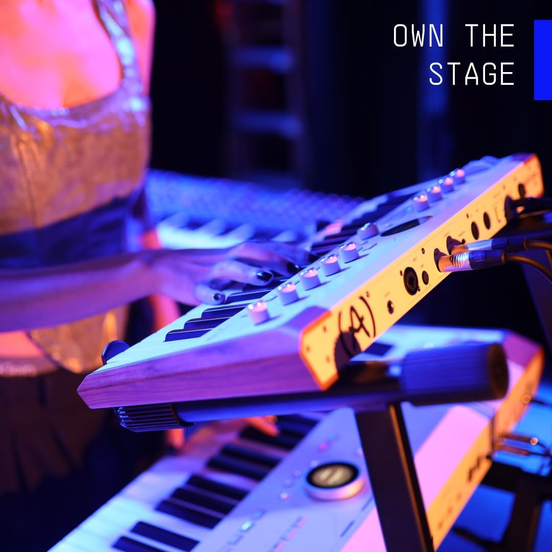 Arturia AstroLab 37-Key, Velocity-Sensitive Slim-key keybed with Aftertouch, Streamlined and Intuitive Interface, USBC/USB (White)