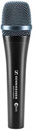 Sennheiser e945 Supercardioid Dynamic Handheld Vocal Microphone with Tripod Microphone Stand & 20' XLR Cable
