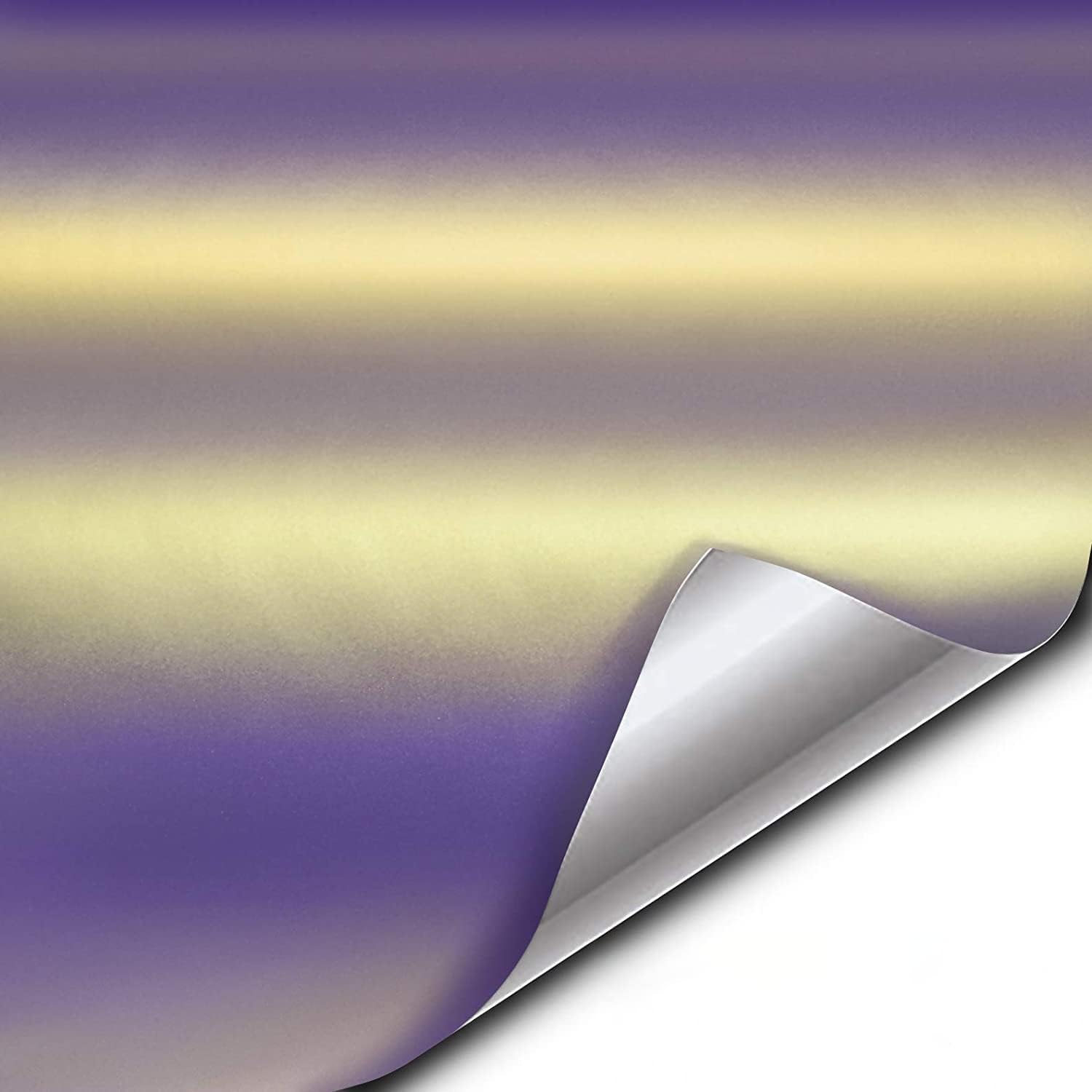VViViD+ Satin Galaxy Purple Blue Vinyl Car Wrap (25ft x 5ft)