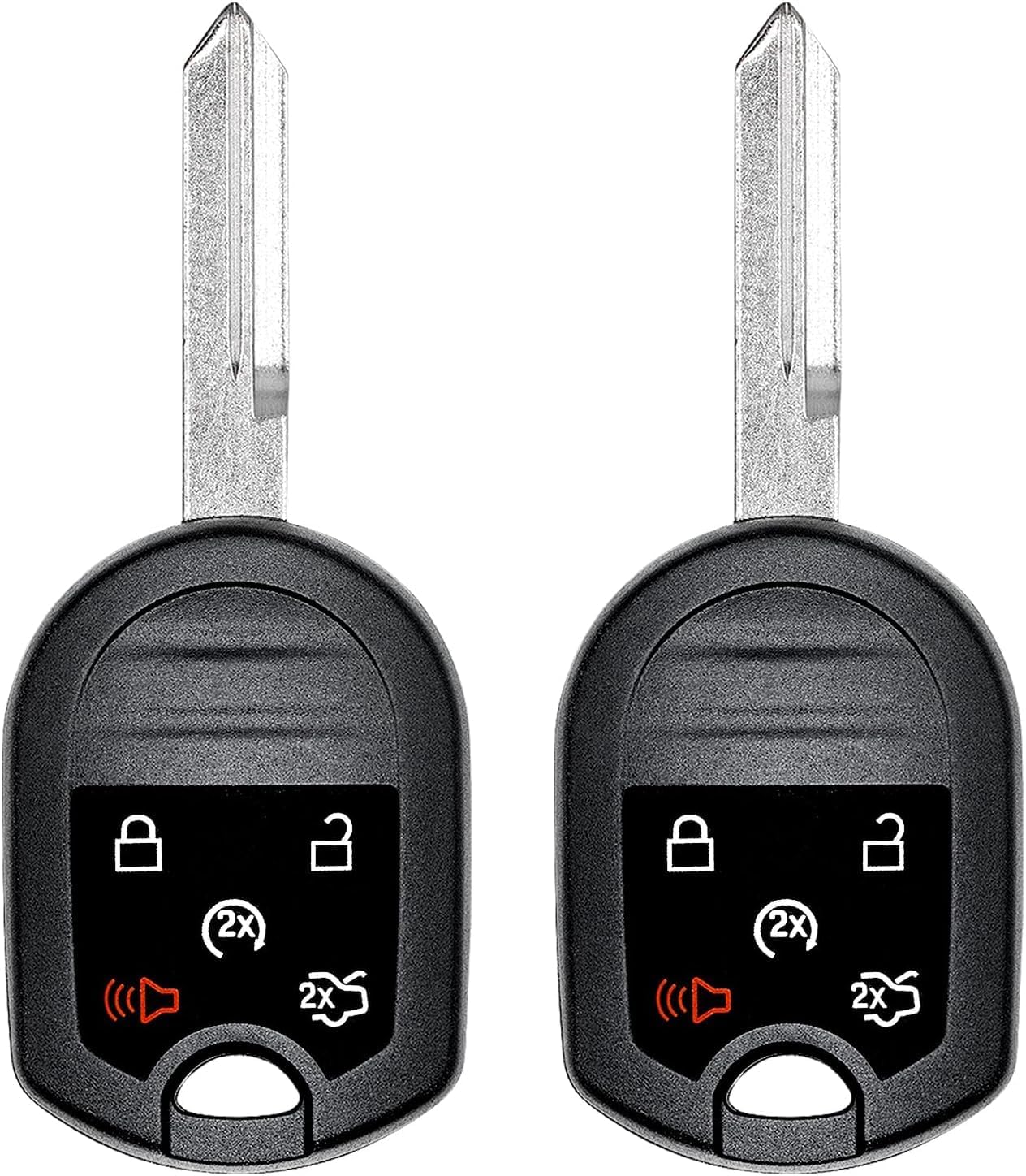 Key Fob for 2019-2021 Chevy Silverado GMC Sierra 1500 2500 3500 Car Keyless Entry Remote Control HYQ1EA 5 Buttons