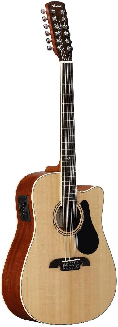Alvarez AD60ce 12-string Acoustic-electric Guitar - Natural