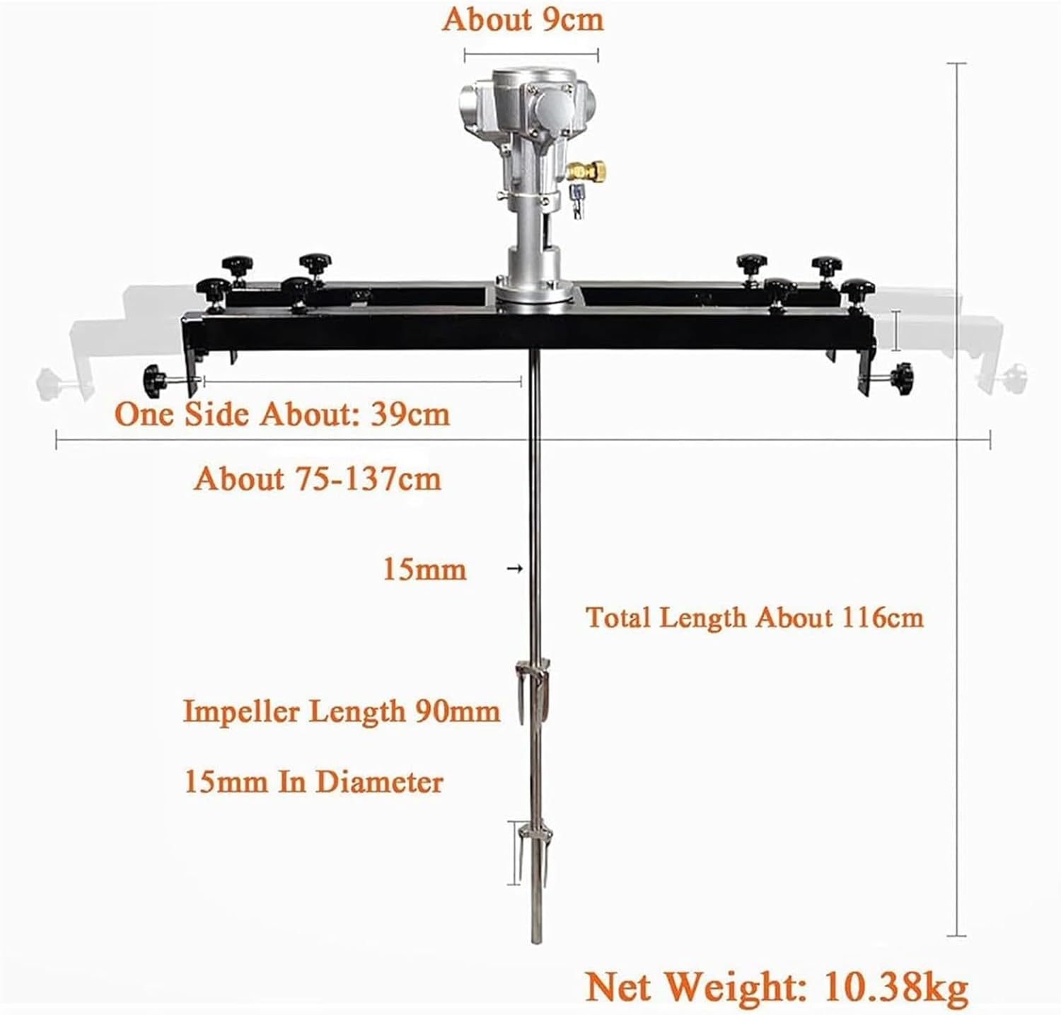1000L Air Agitator Machine Paint Mixer, Liquid Paint Mixer, Air Agitator Paint Mix Tool
