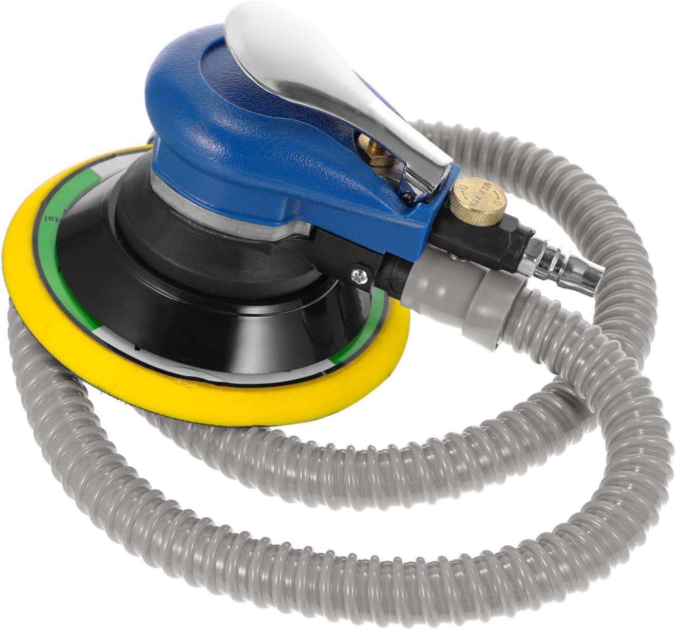 2sets Pneumatic Sanding Machine Air Polisher for Versatile Grinding Tool Dust Extraction for Projects and Auto Detailing