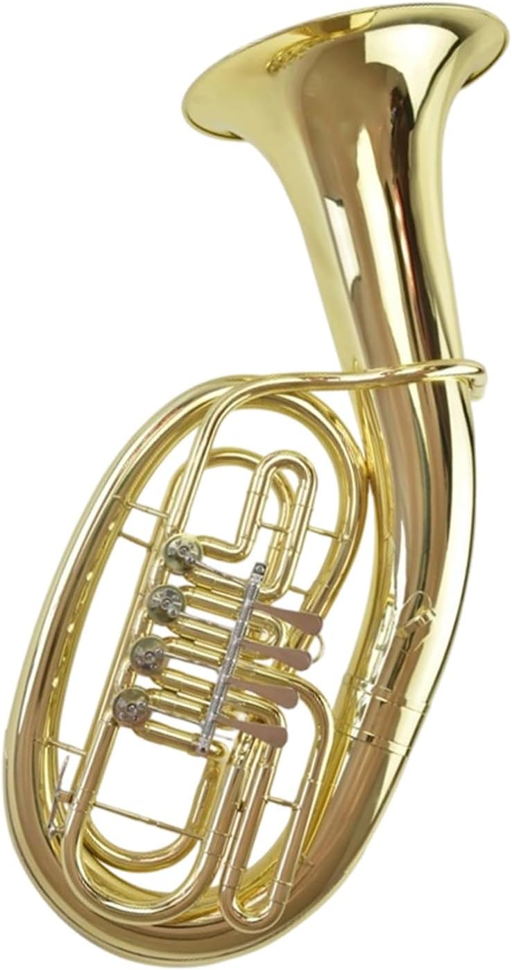 Upright Key B Flat Major Tenor Horn Super Euphonium Three Keys Euphonium All-brass Instrument(5)