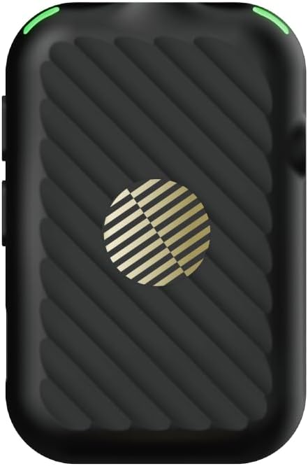 iCON Pro Audio AirMic Pro (2 TX + 1 RX + Charging Case) Wireless Lavalier Microphone, 250m (820 ft.) Range, 24-Hour Battery, Noise Cancellation, for PC, iPhone, Andriod, Interviews, Vlogs (Black)