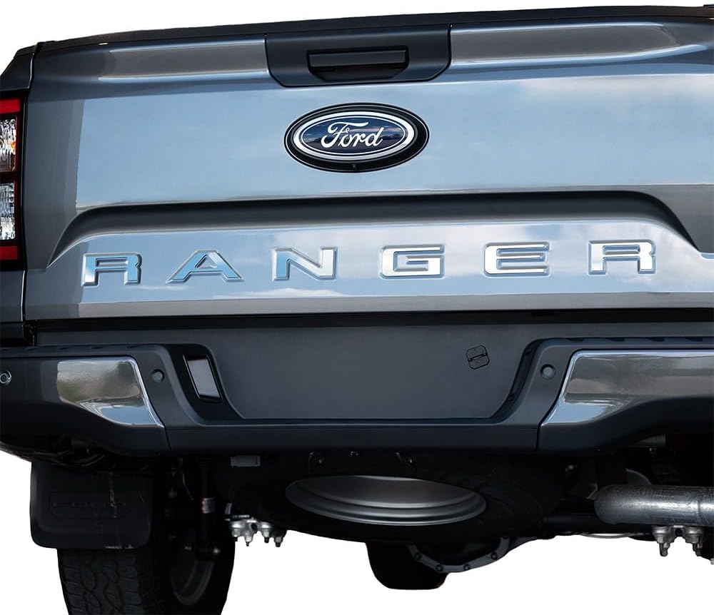 Putco Ford Ranger Tailgate Lettering Kit - Stainless Steel - Fits Ford Ranger 2024-2026