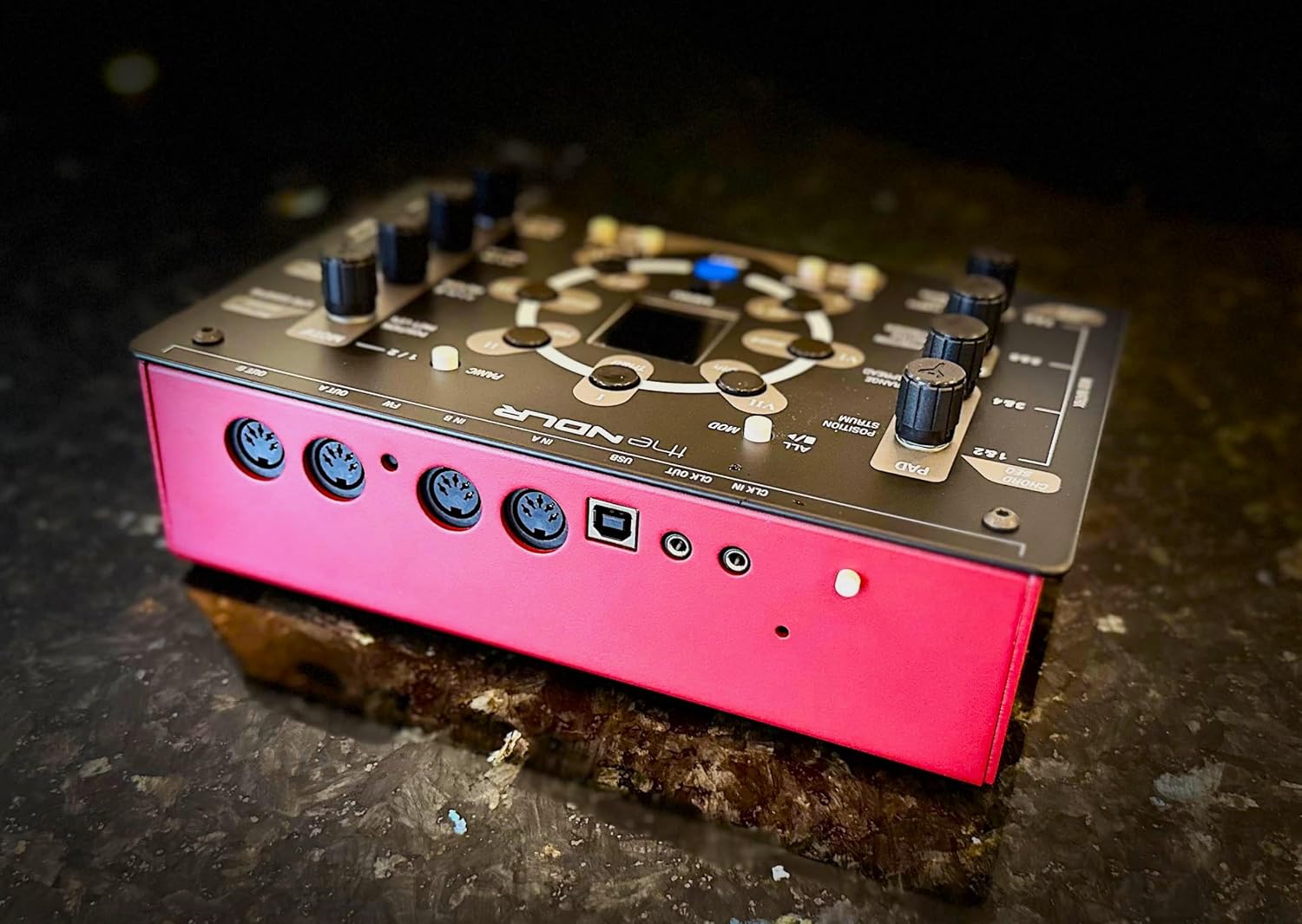 The NDLR Multi-part Polyphonic Interval MIDI Sequencer Groove Box - 2 Sequenced Arpeggiators, Chord and Drone Player. 2 MIDI In and Out Ports, 4 USB MIDI Ports, Includes USB Cable