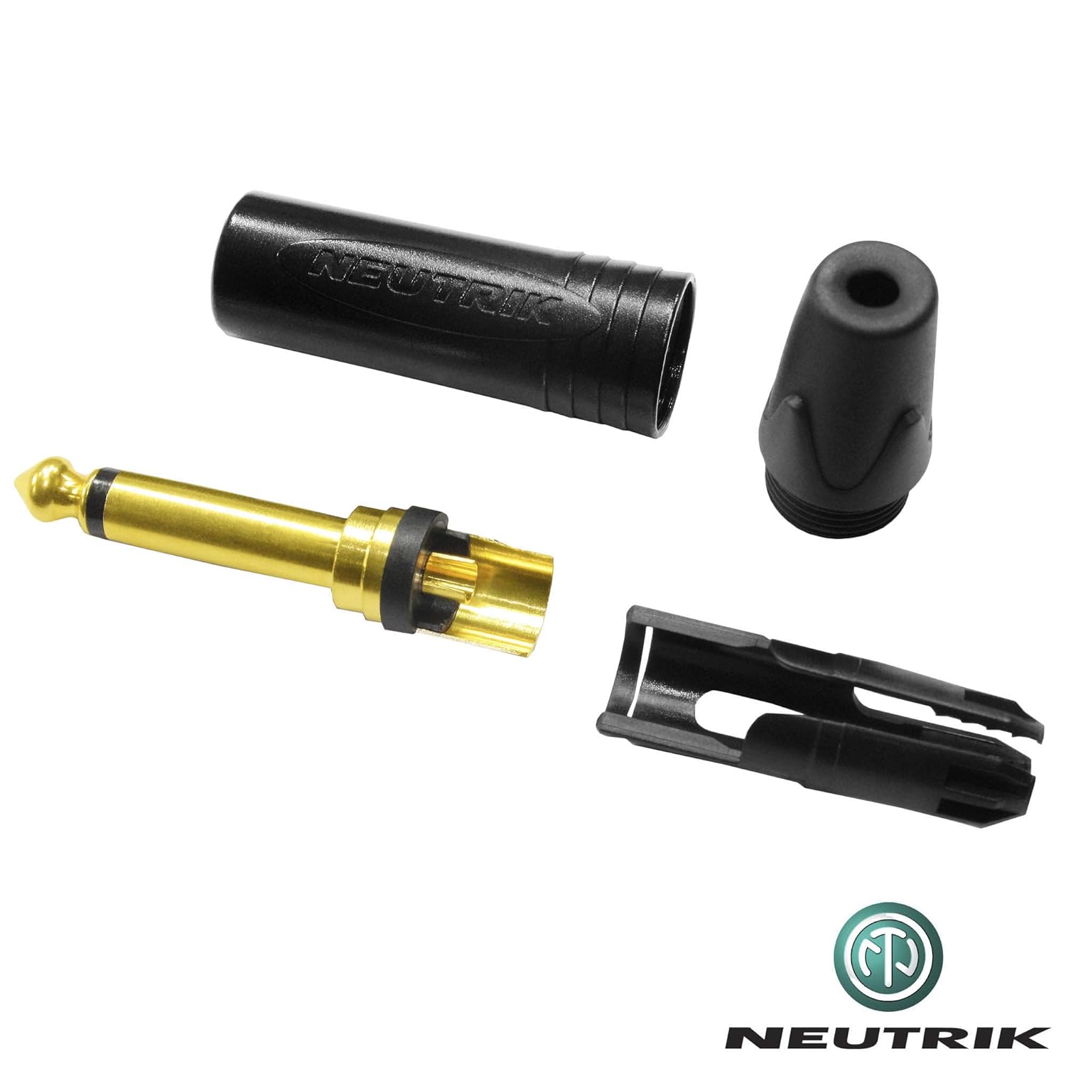 WORLDS BEST CABLES 50 Foot - Gotham GAC-1 Ultra Pro - Premium Low-Cap (21 pf/F) Guitar Bass Instrument Cable – w/Neutrik Gold Straight to Straight ¼ inch (6.35mm) TS Connectors - Custom Made