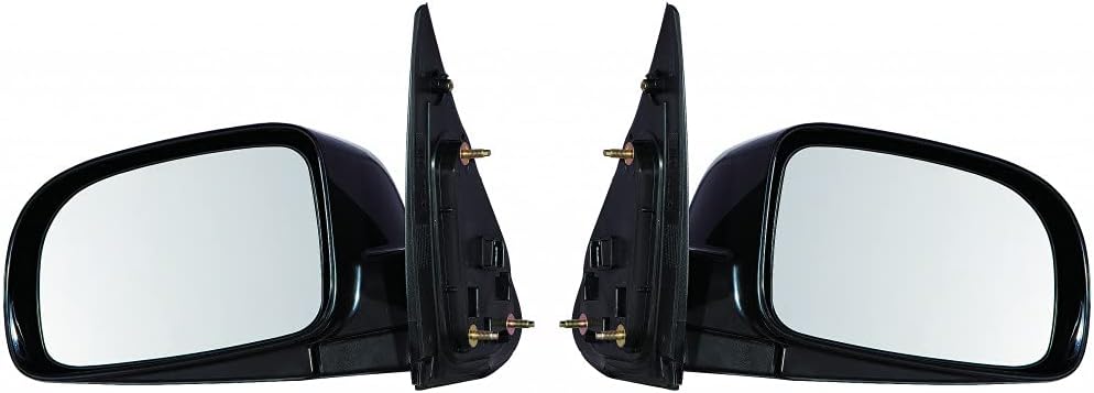 For Hyundai Santa Fe 2010 2011 2012 Door Mirror Driver and Passenger Side | Pair | Power | Heated | Paint to Match | Replacement For 876100W000 | HY1320156