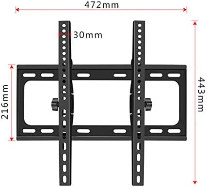 TV Wall BracketUniversal TV Wall Mount Bracket for 32 55 inch TVs with Adjustable and Bold Reinforcement Strong Bearing Capacity
