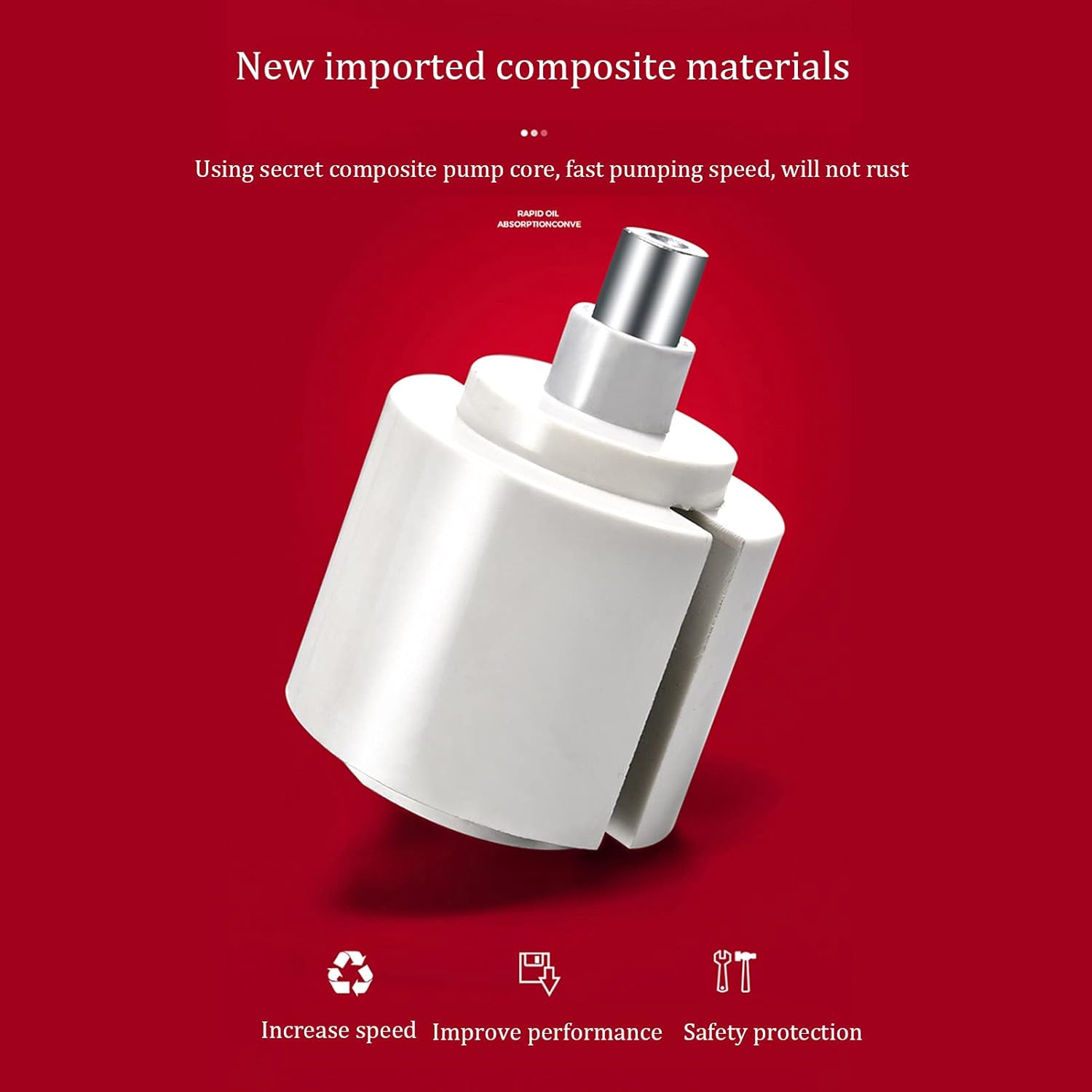 Hand Tool Rotary Barrel Pump,Drum Rotary Hand Pump New Oil Fuel Barrel Heavy Duty，Transfers Antifreeze, Gas, Kerosene, Hydraulic Fluid, Oils and More for Use On 15 to 55 Gallon Drums