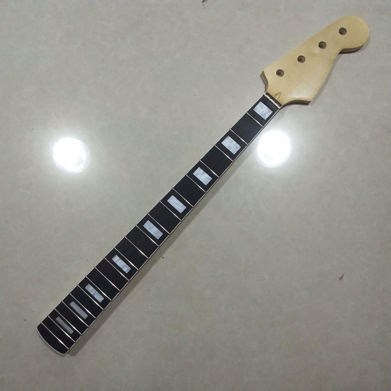 Guitar Part for 30 Inch Short Scale Gloss Bass Neck Parts 4 String Rosewood Fretboard 20 Fret