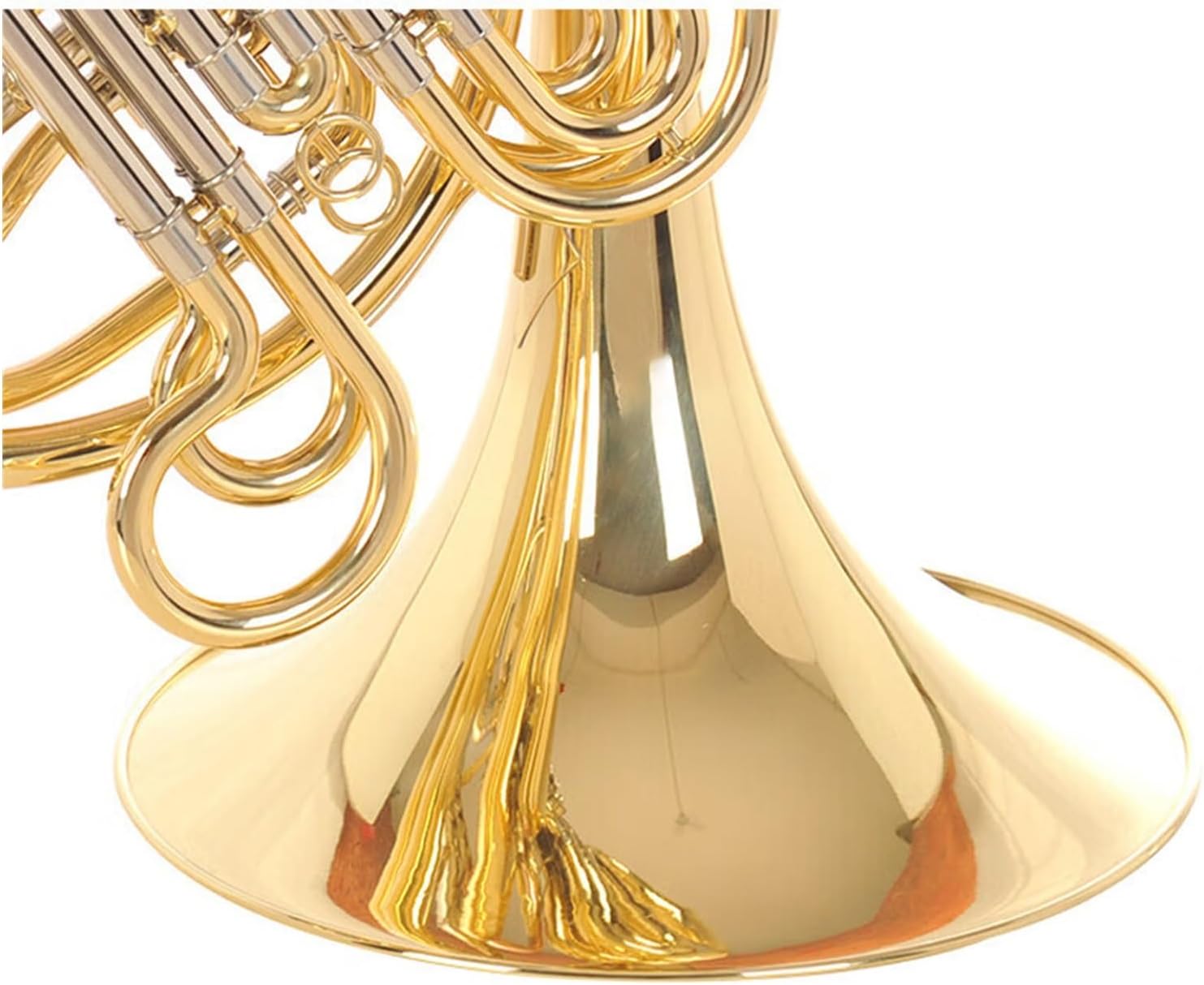 4 Key French Horn Four Key Double Row French Horn Instrument In B Flat Or F Key With Phosphor Bronze Mouthpiece