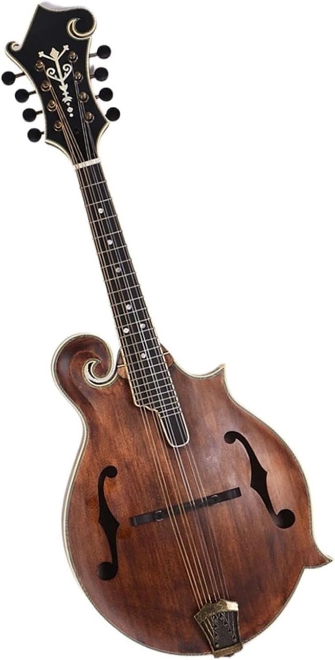Adult Mandolin Musical Instrument Vintage Handmade All-solid Mandolin Spruce Top, Maple Back And Sides