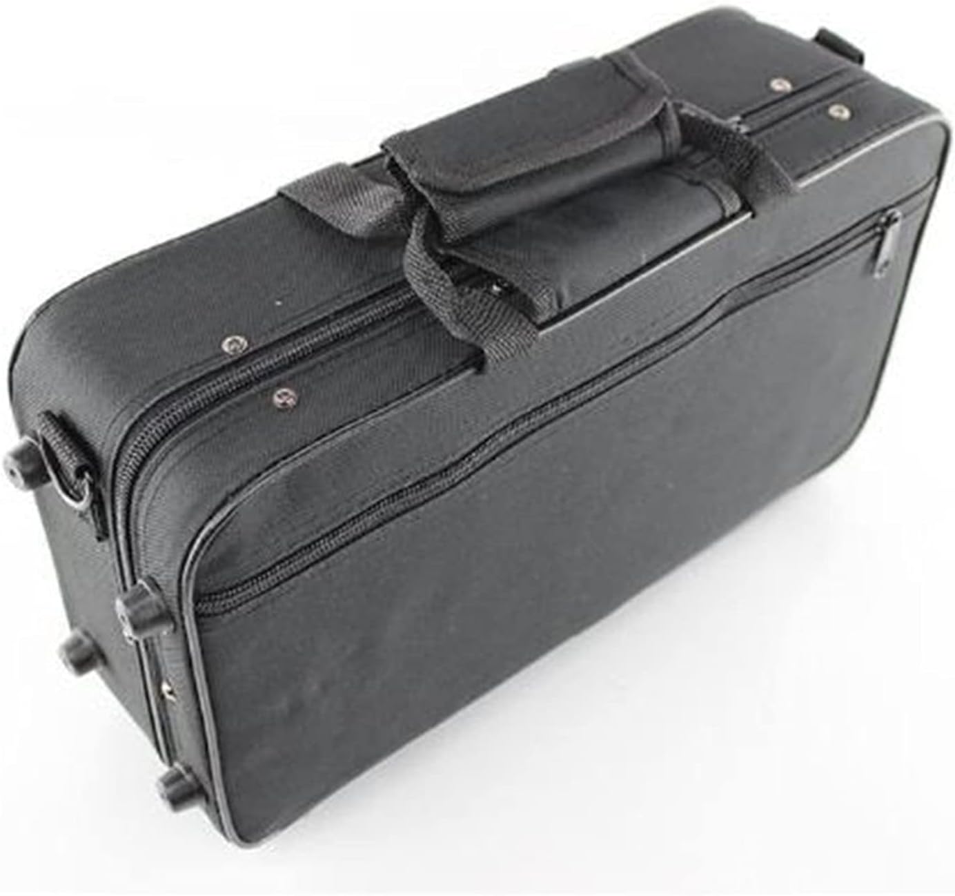 Tenor Sax Alto Saxophone Nickel Plated Gold Keys Woodwind Instrument with Case Mouthpiece Student Saxophone (Color : Alto Sax Case Canvas)